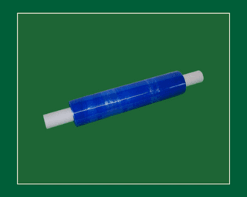 Blue Extended Core Blown Pallet wrap 400mmx300mx20mu 