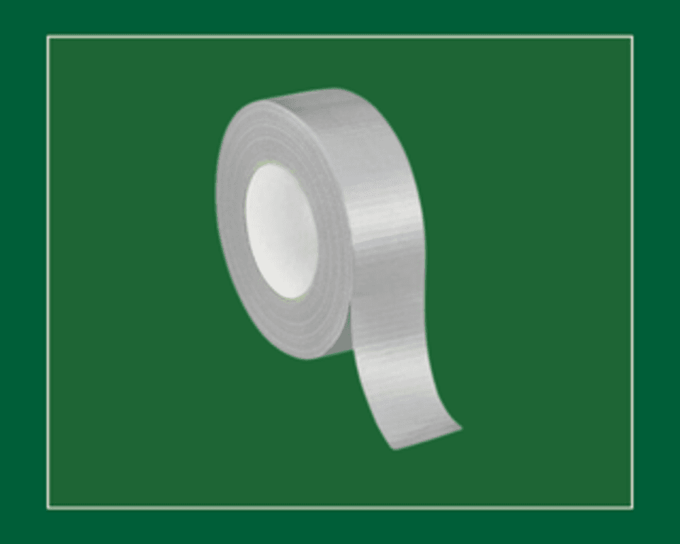 Silver Cloth Duct Tape 50m