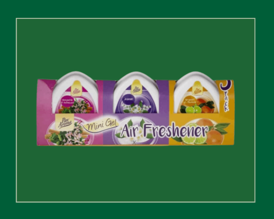 Mini Gel Air Freshener 3 Pack
