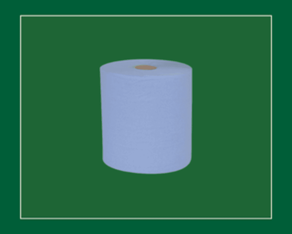 Blue Centre-Feed Rolls 2-Ply 150m
