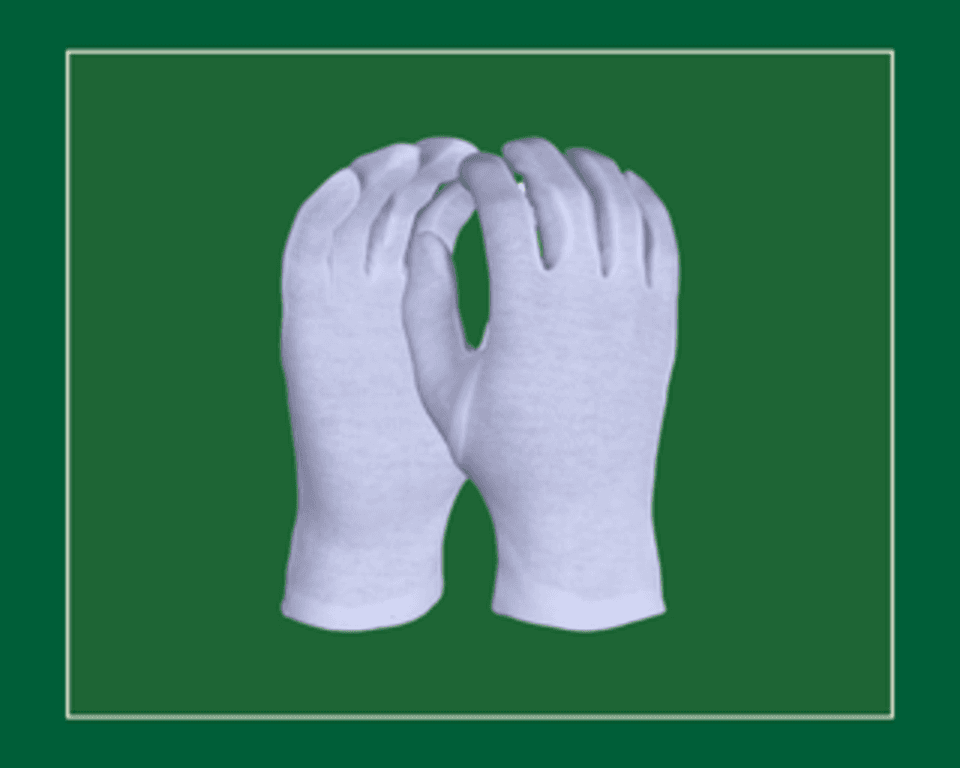 Cotton Fourchette Gloves