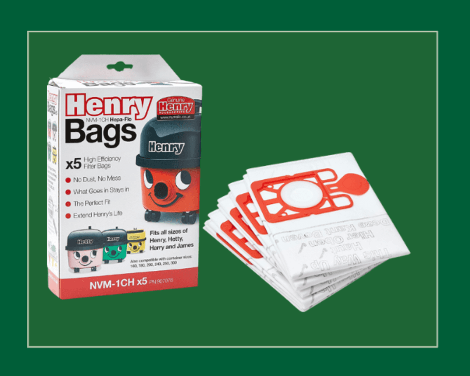 NUMATIC Genuine Henry Dust Bags 