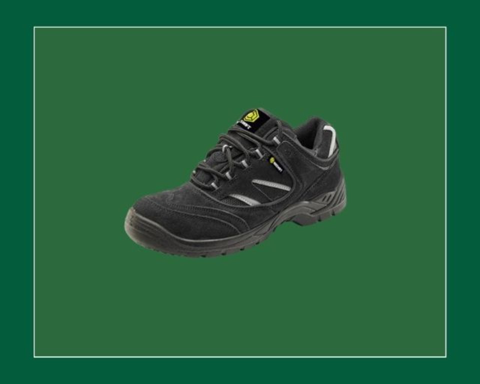 Safety Trainer With Steel Toe Cap And Midsole