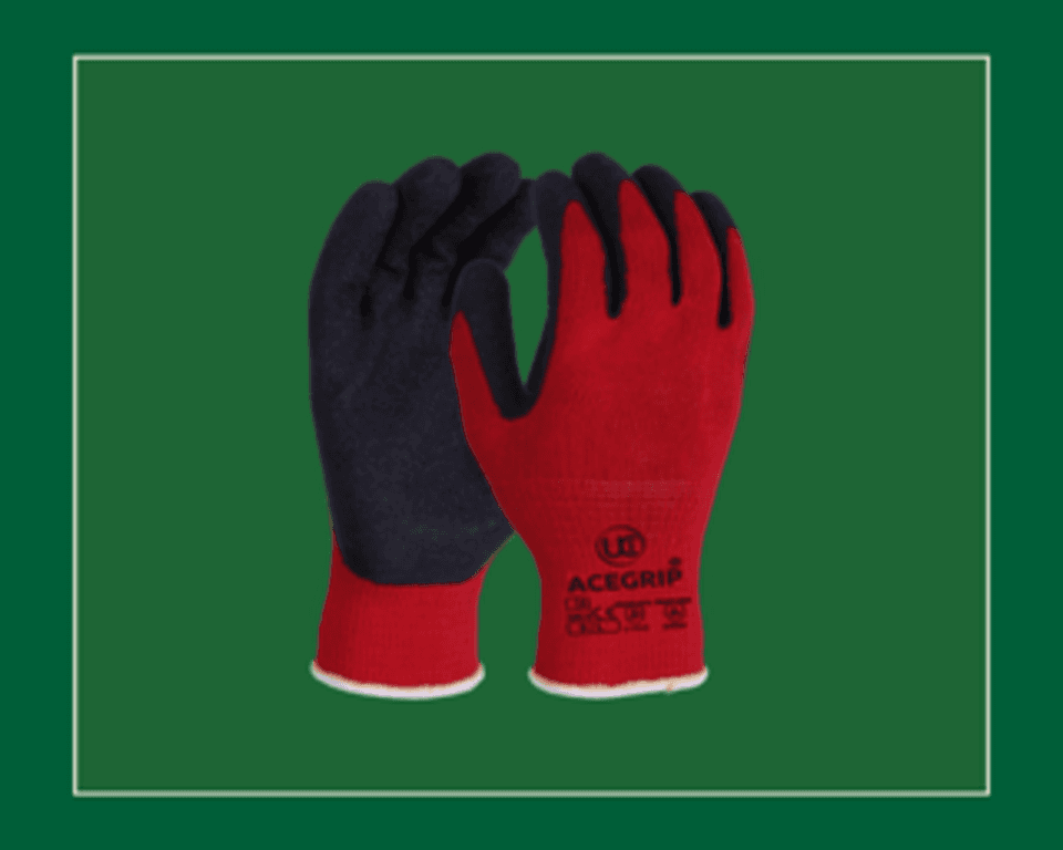 AceGrip® Red Latex Coated Gloves