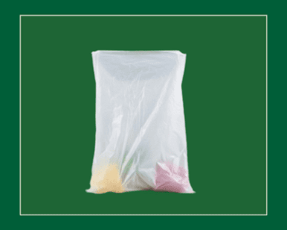 White HD Counter Bags 300mm x 375mm