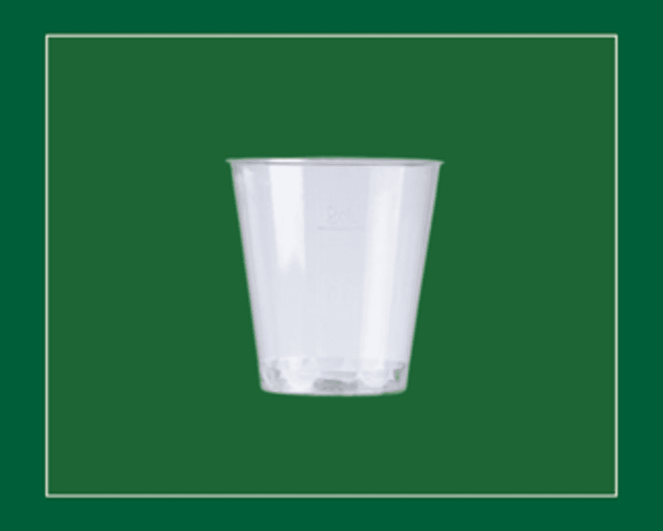 Plastic Shot Glass 20ml (1 oz)