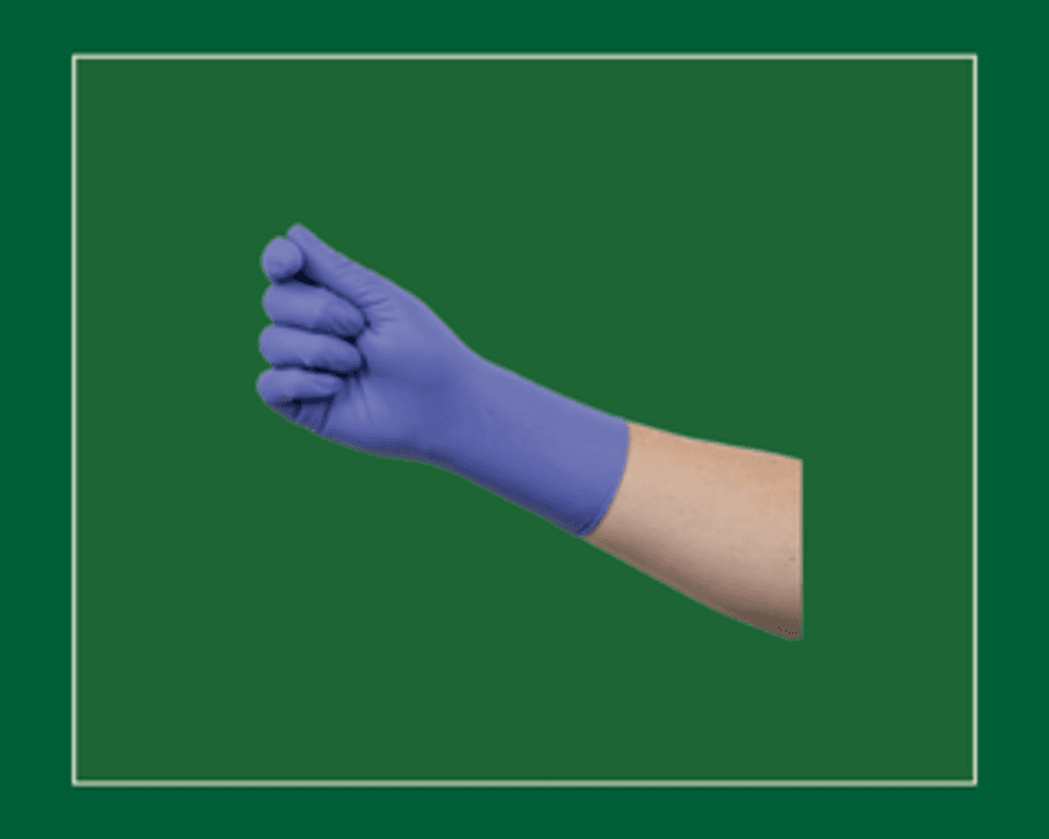 Ansell MICROFLEX® 93-853 Long Cuff Nitrile Gloves
