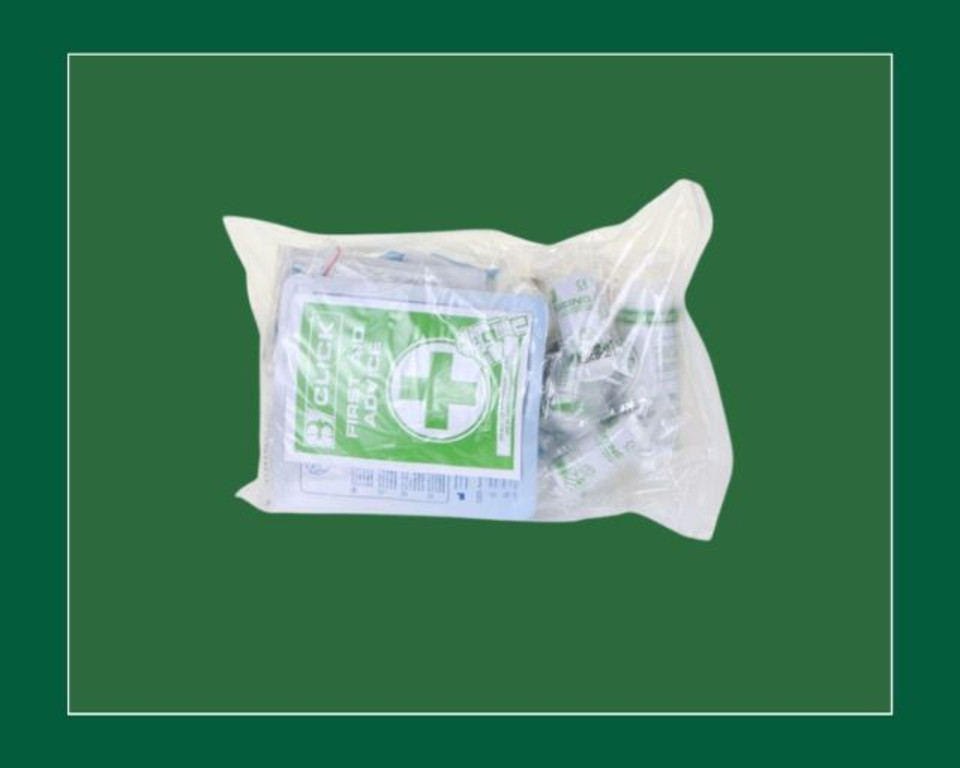 Small First Aid Metal Cabinet Refill Kit