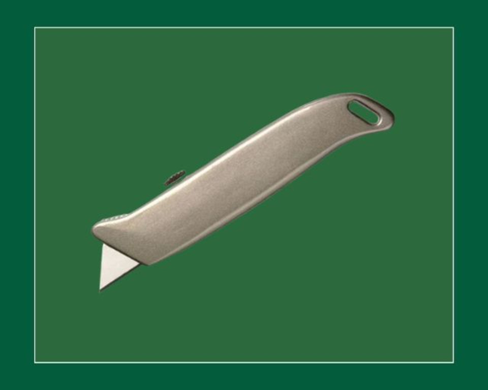 Metal Body Retractable Knife