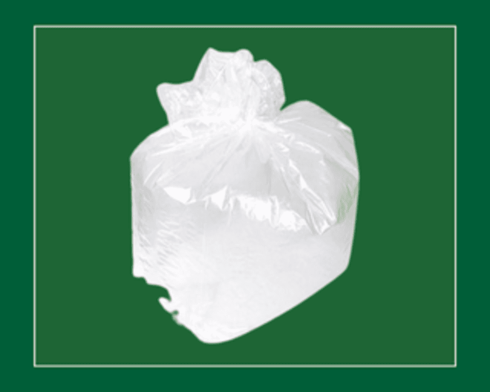 White Square Bin Liner