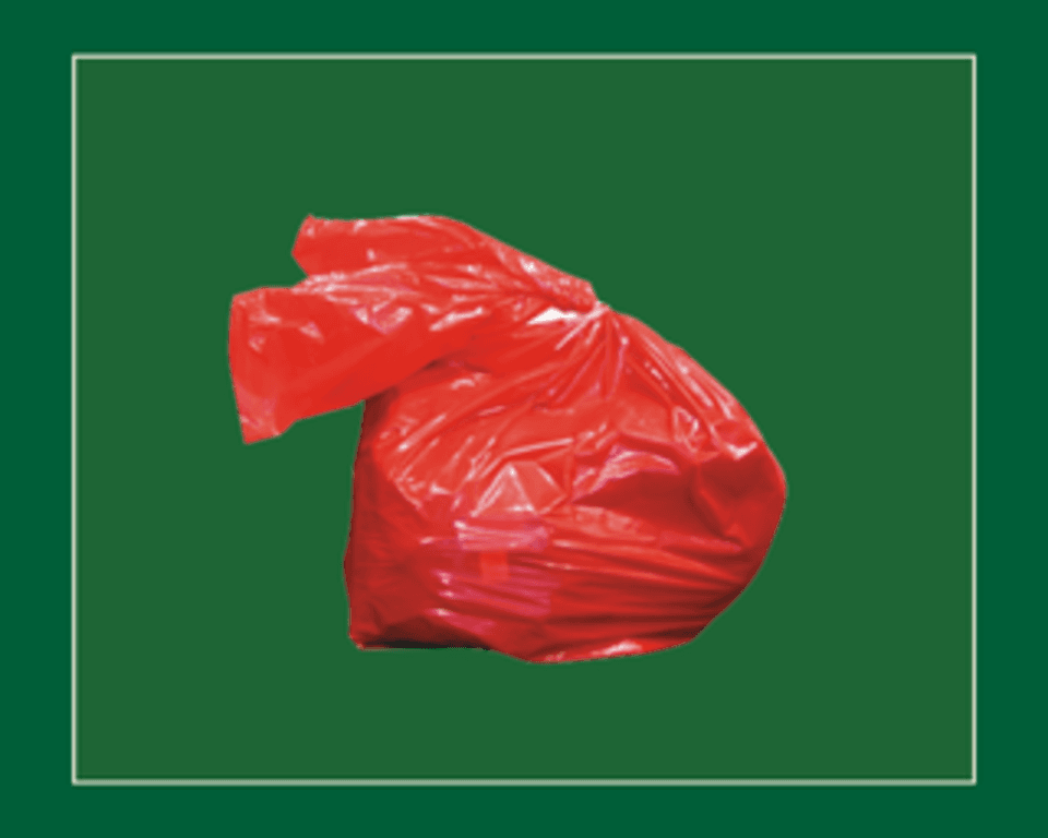 Red Laundry Sacks 18