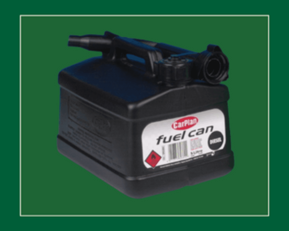 CarPlan Diesel can black 5L