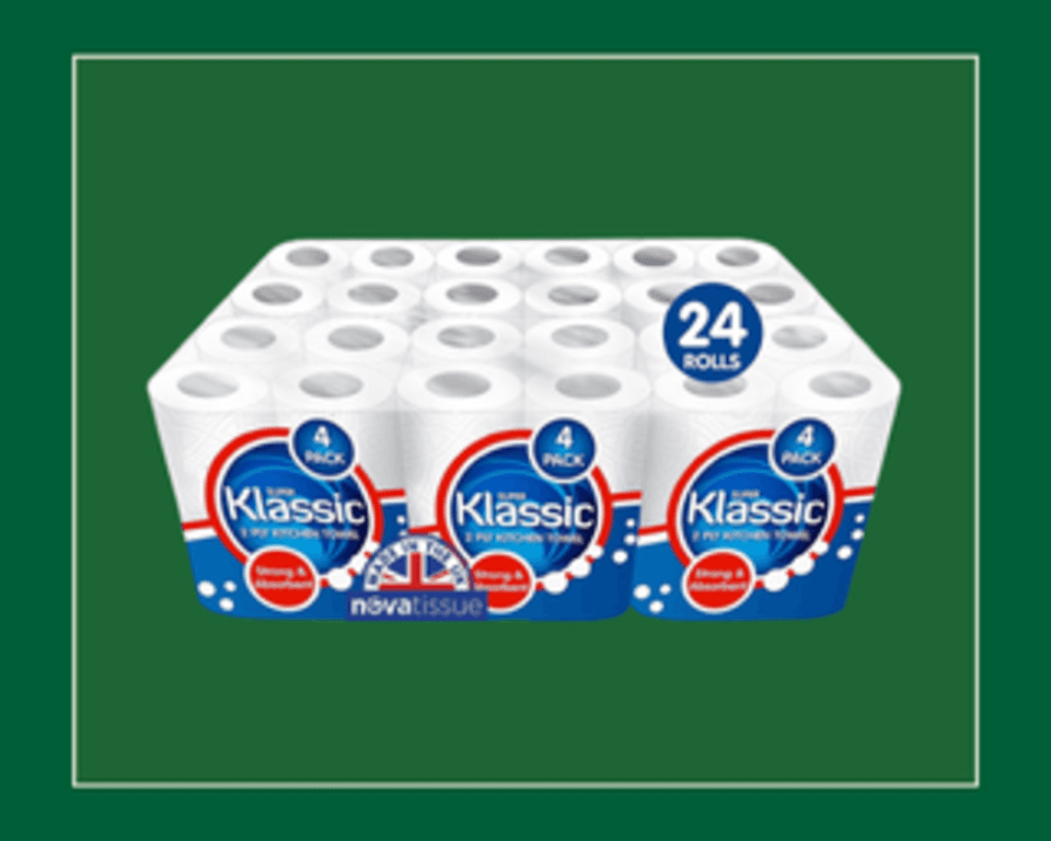 Klassic Kitchen Rolls 2PLY