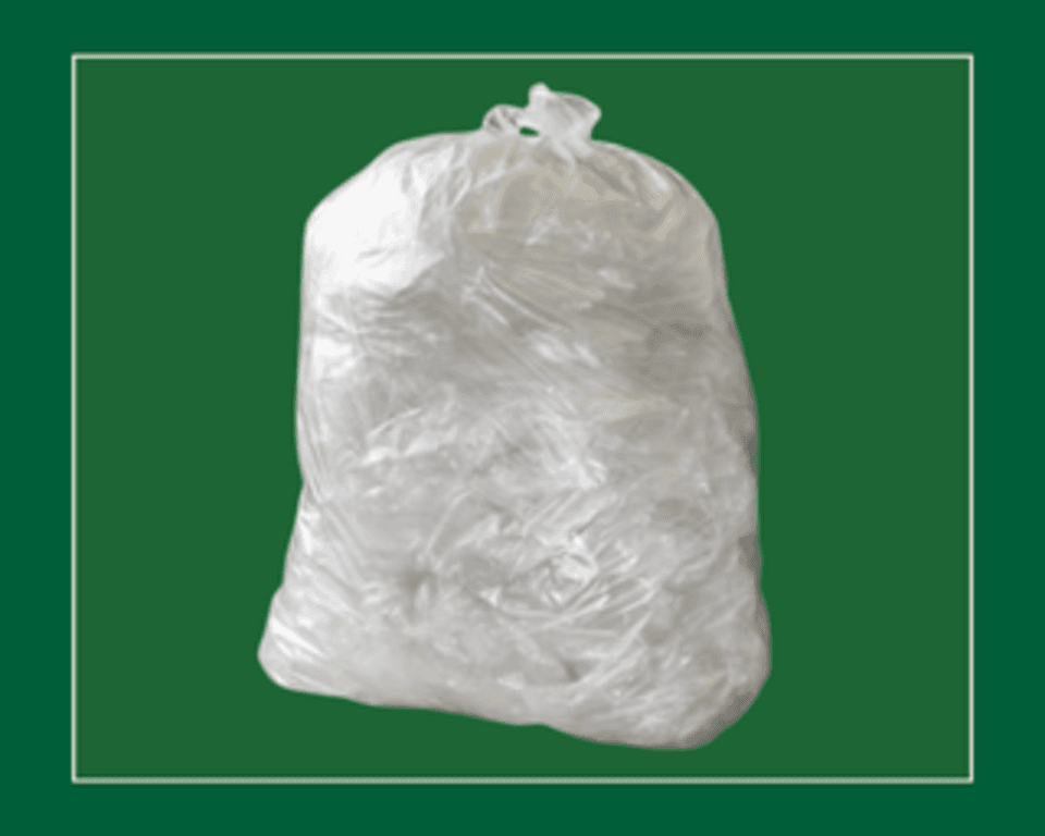 Clear Heavy Duty Refuse Sacks 18