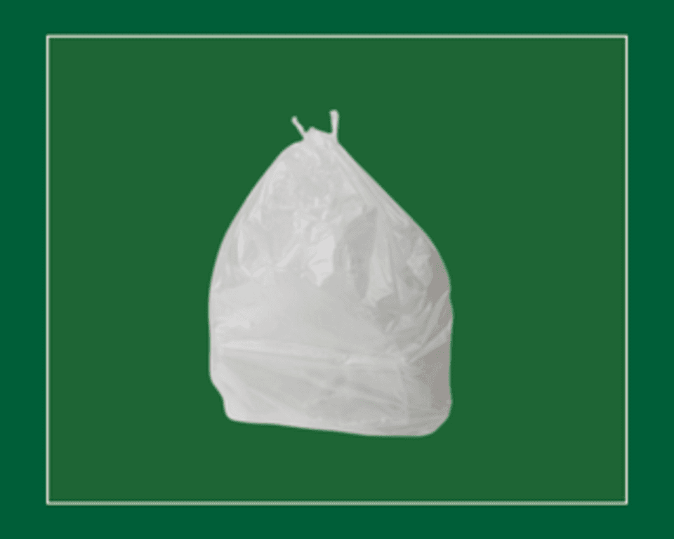 White High Density Pedal Bin Liners 11