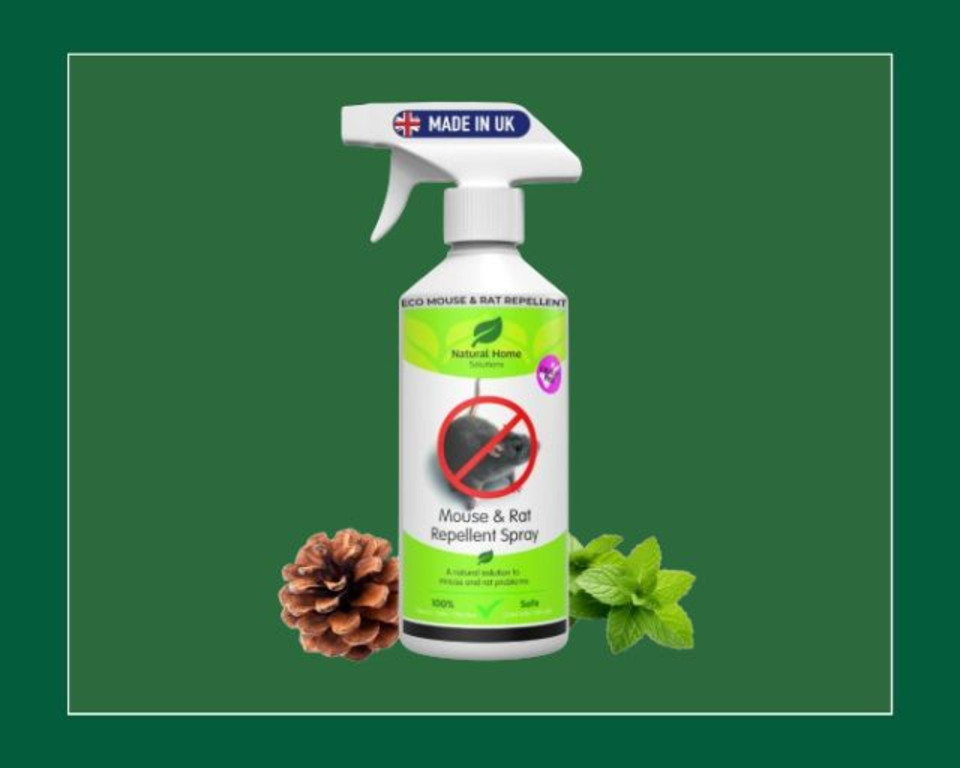 Natural Peppermint Rodent Repellent Spray