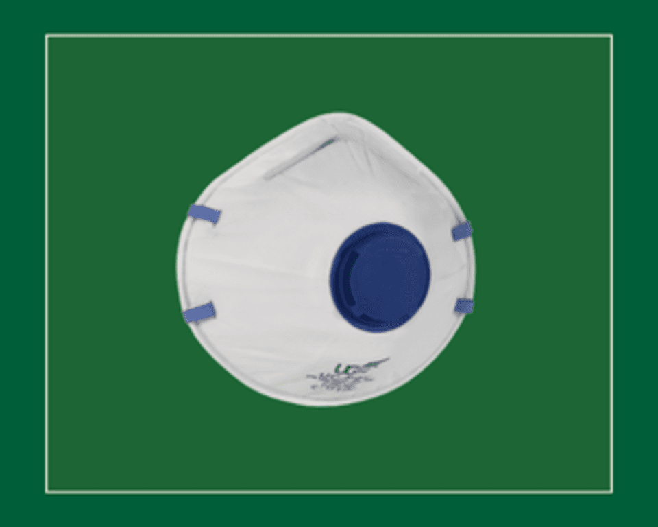 Dust Masks Disposable Valved FFP2