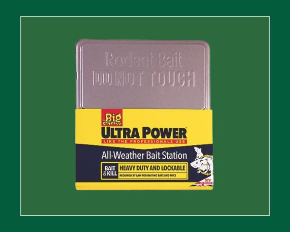 Metal Lockable Tamper Resistant Rat and Mouse Bait Station Box