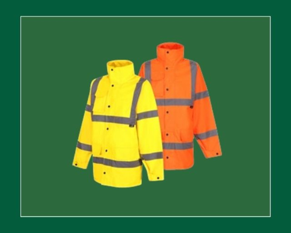 Hi-vis Class 4:4 Breathable, Waterproof Parka, Mesh Lined