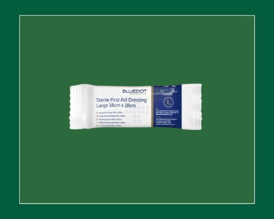 Large First Aid Dressing 18cm x 18cm